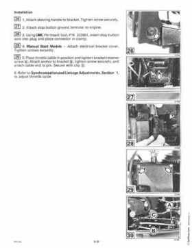1998 Johnson Evinrude "EC" 40 thru 55 2-Cylinder Service Repair Manual, P/N 520206, Page 181