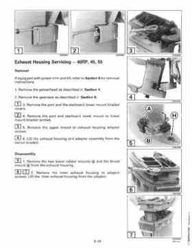 1998 Johnson Evinrude "EC" 40 thru 55 2-Cylinder Service Repair Manual, P/N 520206, Page 190
