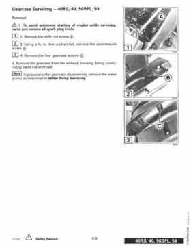 1998 Johnson Evinrude "EC" 40 thru 55 2-Cylinder Service Repair Manual, P/N 520206, Page 206