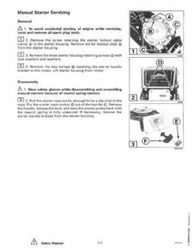 1998 Johnson Evinrude "EC" 40 thru 55 2-Cylinder Service Repair Manual, P/N 520206, Page 257