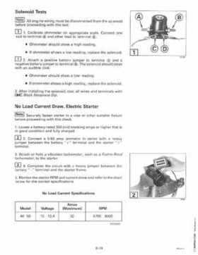 1998 Johnson Evinrude "EC" 40 thru 55 2-Cylinder Service Repair Manual, P/N 520206, Page 275