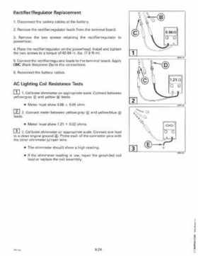 1998 Johnson Evinrude "EC" 40 thru 55 2-Cylinder Service Repair Manual, P/N 520206, Page 290