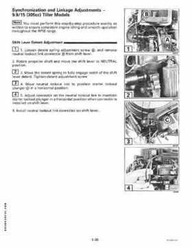 1998 Johnson Evinrude EC 5 thru 15 HP Four Stroke Service Repair Manual P/N 520203, Page 44
