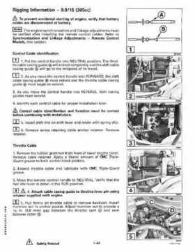 1998 Johnson Evinrude EC 5 thru 15 HP Four Stroke Service Repair Manual P/N 520203, Page 50