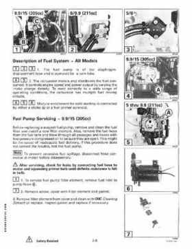 1998 Johnson Evinrude EC 5 thru 15 HP Four Stroke Service Repair Manual P/N 520203, Page 64