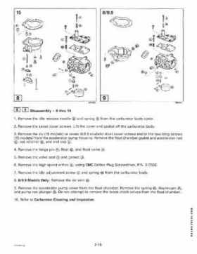1998 Johnson Evinrude EC 5 thru 15 HP Four Stroke Service Repair Manual P/N 520203, Page 73