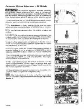 1998 Johnson Evinrude EC 5 thru 15 HP Four Stroke Service Repair Manual P/N 520203, Page 79