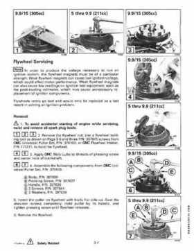 1998 Johnson Evinrude EC 5 thru 15 HP Four Stroke Service Repair Manual P/N 520203, Page 87