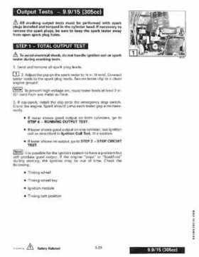 1998 Johnson Evinrude EC 5 thru 15 HP Four Stroke Service Repair Manual P/N 520203, Page 103