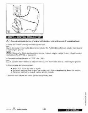 1998 Johnson Evinrude EC 5 thru 15 HP Four Stroke Service Repair Manual P/N 520203, Page 109