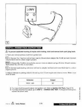 1998 Johnson Evinrude EC 5 thru 15 HP Four Stroke Service Repair Manual P/N 520203, Page 119