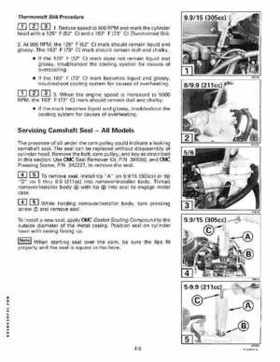 1998 Johnson Evinrude EC 5 thru 15 HP Four Stroke Service Repair Manual P/N 520203, Page 126
