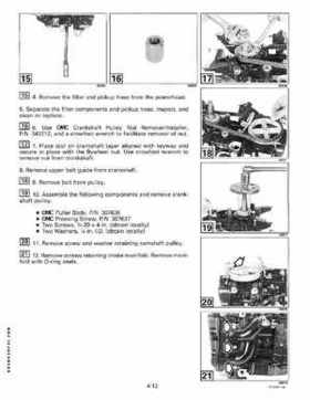1998 Johnson Evinrude EC 5 thru 15 HP Four Stroke Service Repair Manual P/N 520203, Page 132