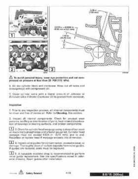 1998 Johnson Evinrude EC 5 thru 15 HP Four Stroke Service Repair Manual P/N 520203, Page 139