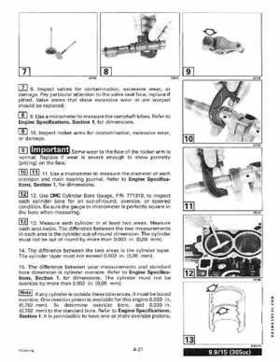1998 Johnson Evinrude EC 5 thru 15 HP Four Stroke Service Repair Manual P/N 520203, Page 141