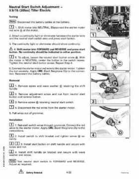 1998 Johnson Evinrude EC 5 thru 15 HP Four Stroke Service Repair Manual P/N 520203, Page 152