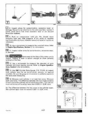 1998 Johnson Evinrude EC 5 thru 15 HP Four Stroke Service Repair Manual P/N 520203, Page 177