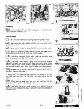 1998 Johnson Evinrude EC 5 thru 15 HP Four Stroke Service Repair Manual P/N 520203, Page 179