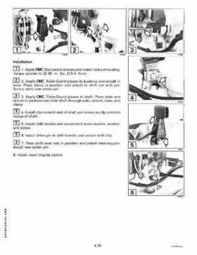1998 Johnson Evinrude EC 5 thru 15 HP Four Stroke Service Repair Manual P/N 520203, Page 190