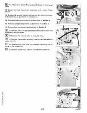 1998 Johnson Evinrude EC 5 thru 15 HP Four Stroke Service Repair Manual P/N 520203, Page 198