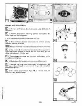 1998 Johnson Evinrude EC 5 thru 15 HP Four Stroke Service Repair Manual P/N 520203, Page 204