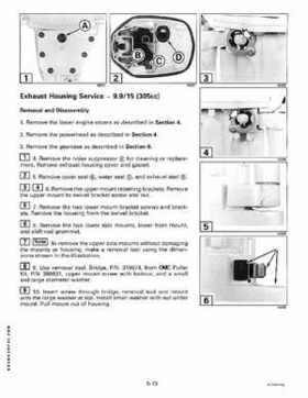 1998 Johnson Evinrude EC 5 thru 15 HP Four Stroke Service Repair Manual P/N 520203, Page 235