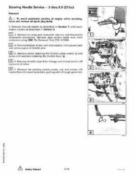1998 Johnson Evinrude EC 5 thru 15 HP Four Stroke Service Repair Manual P/N 520203, Page 241