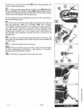 1998 Johnson Evinrude EC 5 thru 15 HP Four Stroke Service Repair Manual P/N 520203, Page 261