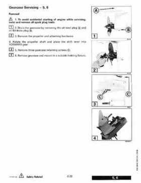 1998 Johnson Evinrude EC 5 thru 15 HP Four Stroke Service Repair Manual P/N 520203, Page 269