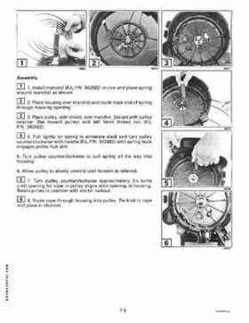 1998 Johnson Evinrude EC 5 thru 15 HP Four Stroke Service Repair Manual P/N 520203, Page 285