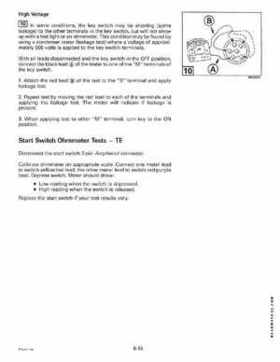 1998 Johnson Evinrude EC 5 thru 15 HP Four Stroke Service Repair Manual P/N 520203, Page 305