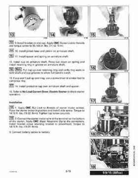 1998 Johnson Evinrude EC 5 thru 15 HP Four Stroke Service Repair Manual P/N 520203, Page 309