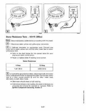 1998 Johnson Evinrude EC 5 thru 15 HP Four Stroke Service Repair Manual P/N 520203, Page 317