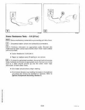 1998 Johnson Evinrude EC 5 thru 15 HP Four Stroke Service Repair Manual P/N 520203, Page 318