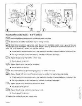 1998 Johnson Evinrude EC 5 thru 15 HP Four Stroke Service Repair Manual P/N 520203, Page 319