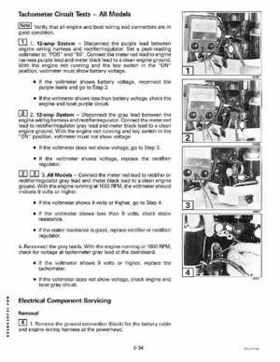 1998 Johnson Evinrude EC 5 thru 15 HP Four Stroke Service Repair Manual P/N 520203, Page 324