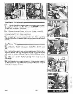 1998 Johnson Evinrude EC 50 thru 70 HP 3-Cylinder Service Repair Manual P/N 520208, Page 41