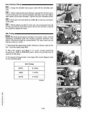 1998 Johnson Evinrude EC 50 thru 70 HP 3-Cylinder Service Repair Manual P/N 520208, Page 46