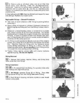 1998 Johnson Evinrude EC 50 thru 70 HP 3-Cylinder Service Repair Manual P/N 520208, Page 76