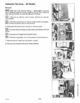 1998 Johnson Evinrude EC 50 thru 70 HP 3-Cylinder Service Repair Manual P/N 520208, Page 88