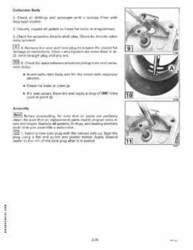 1998 Johnson Evinrude EC 50 thru 70 HP 3-Cylinder Service Repair Manual P/N 520208, Page 91