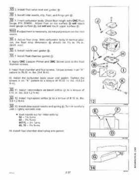 1998 Johnson Evinrude EC 50 thru 70 HP 3-Cylinder Service Repair Manual P/N 520208, Page 92