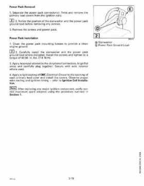 1998 Johnson Evinrude EC 50 thru 70 HP 3-Cylinder Service Repair Manual P/N 520208, Page 116