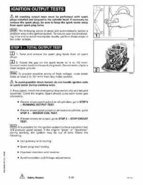 1998 Johnson Evinrude EC 50 thru 70 HP 3-Cylinder Service Repair Manual P/N 520208, Page 127