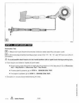 1998 Johnson Evinrude EC 50 thru 70 HP 3-Cylinder Service Repair Manual P/N 520208, Page 128