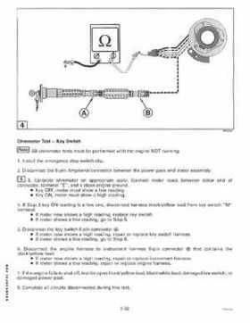 1998 Johnson Evinrude EC 50 thru 70 HP 3-Cylinder Service Repair Manual P/N 520208, Page 129