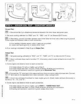 1998 Johnson Evinrude EC 50 thru 70 HP 3-Cylinder Service Repair Manual P/N 520208, Page 133