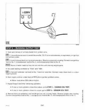 1998 Johnson Evinrude EC 50 thru 70 HP 3-Cylinder Service Repair Manual P/N 520208, Page 138