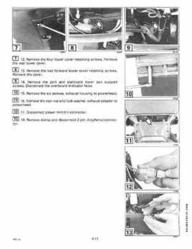 1998 Johnson Evinrude EC 50 thru 70 HP 3-Cylinder Service Repair Manual P/N 520208, Page 149