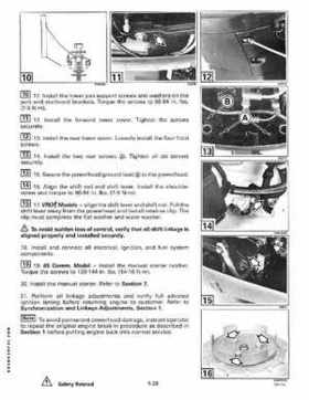 1998 Johnson Evinrude EC 50 thru 70 HP 3-Cylinder Service Repair Manual P/N 520208, Page 166